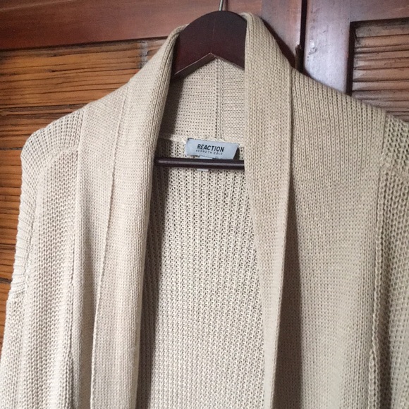 Beige Sweater by Reaction Kenneth Cole XXL - Picture 2 of 3
